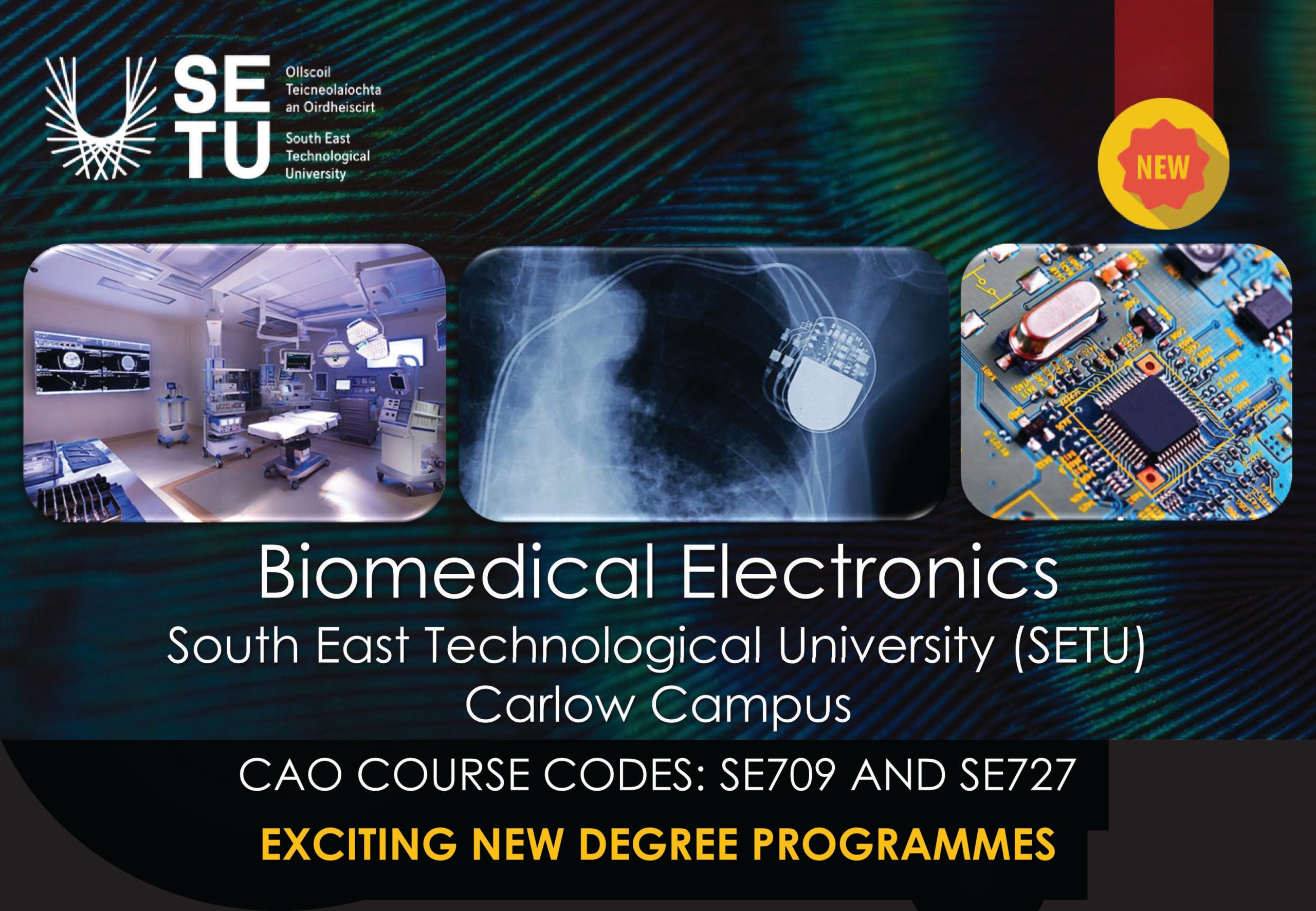 New Biomedical CAO Course Opportunities at SETU Carlow Careers and